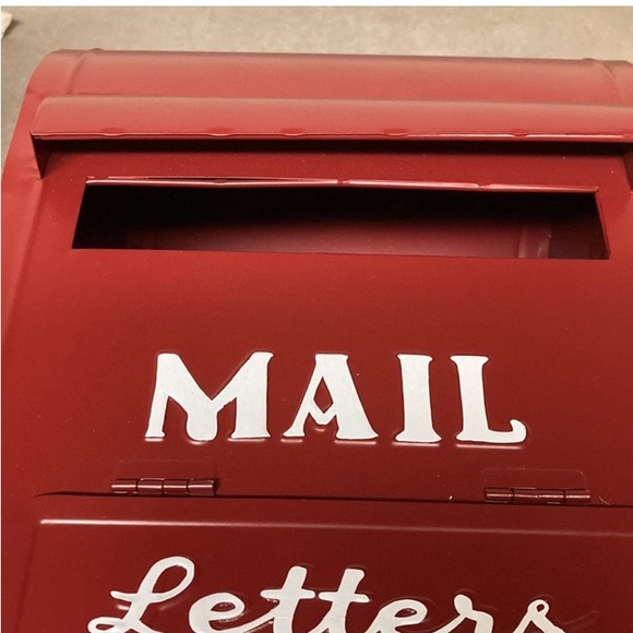 Letters to Santa Metal Mailbox NWT - Picture 3 of 5